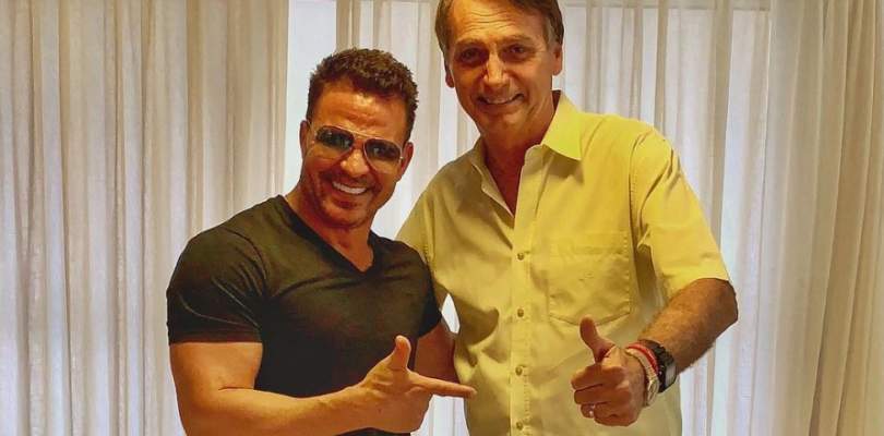 Apos afirmar que votaria novamente em Bolsonaro Eduardo Costa revela arrependimento Vemos a merda