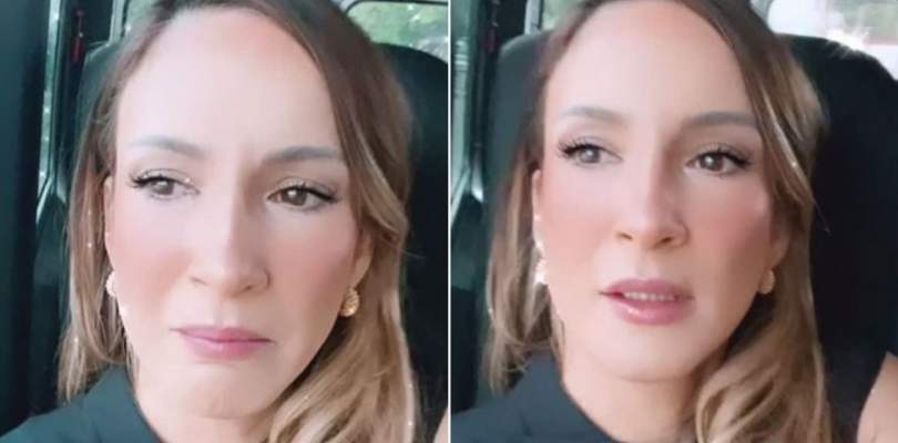 Claudia Leitte se emociona ao sair de casa pela primeira vez para fazer show na quarentena veja video