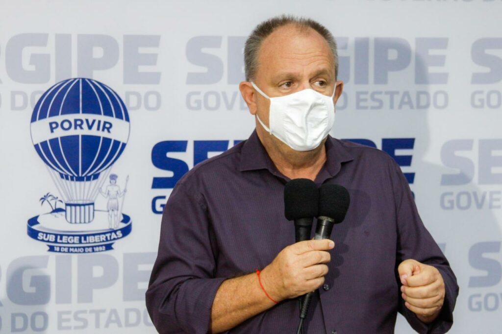 Com alta taxa de transmissao da covid 19 Belivaldo alerta colapso na rede de saude em Sergipe