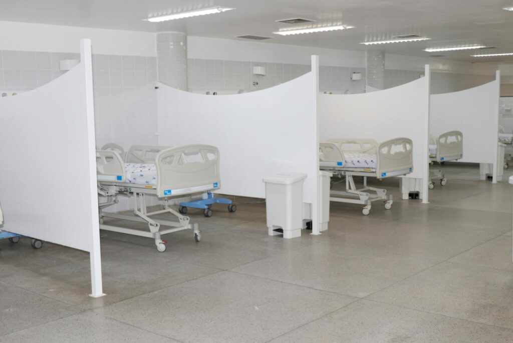 Covid 19 Hospital Joao Alves amplia numero de leitos de UTI com mais 10 vagas apos aumento constante de ocupacao