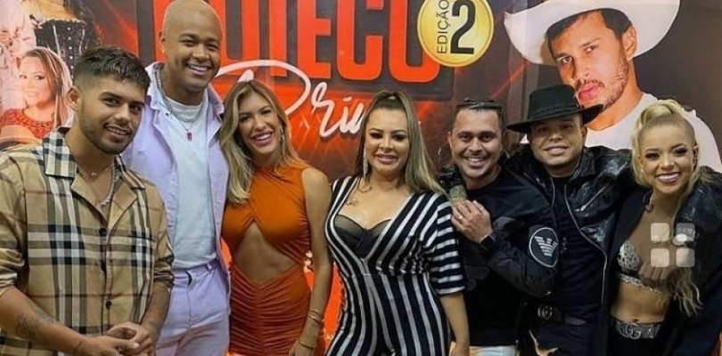 Diagnosticado com covid Ze Felipe esteve ha uma semana em festa com varios artistas