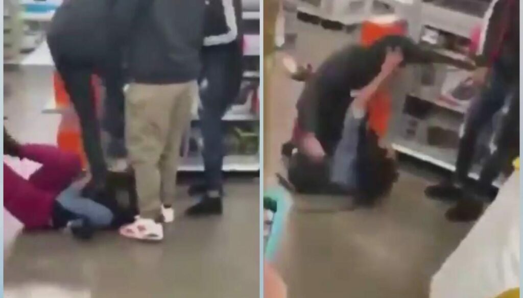 Mulheres trocam socos pelo ultimo PS5 em supermercado nos EUA veja video