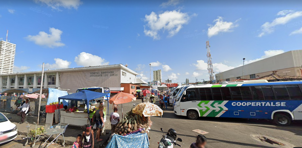 Obra no Terminal Rodoviario Luiz Garcia altera itinerario de linhas de onibus na Grande Aracaju