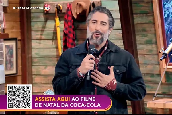 Record erra em merchan da Coca Cola e direciona publico de A Fazenda para outra marca