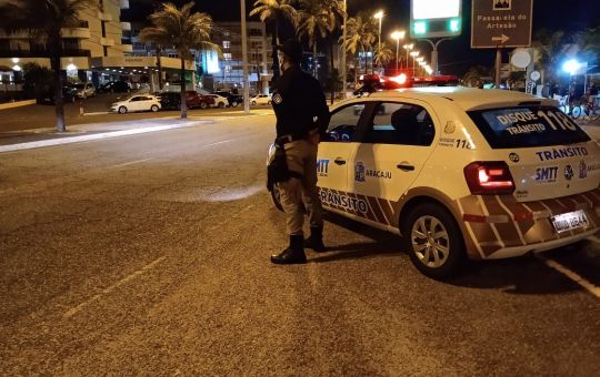 Sem festa de reveillon Orla da Atalaia tera monitoramento da SMTT no feriado
