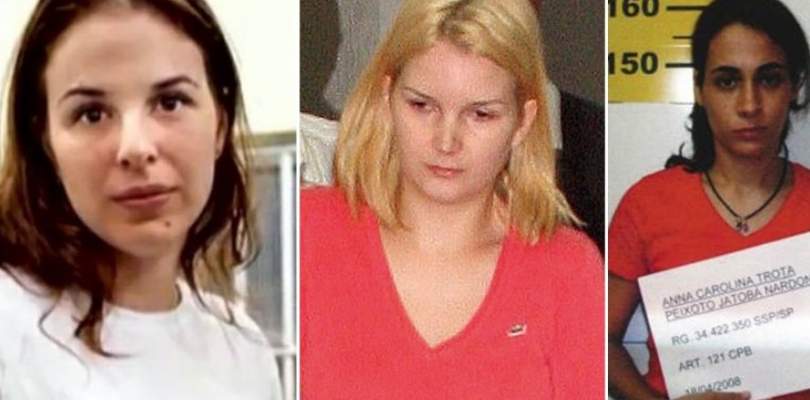 Suzane von Richthofen Anna Carolina Jatoba e Elize Matsunaga deixam a prisao em saidinha de Natal e Ano Novo
