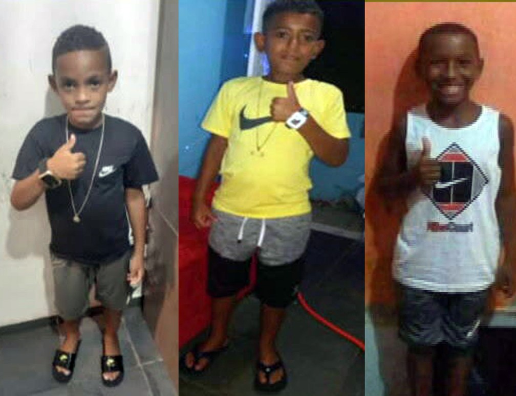 Tres meninos desaparecem no Rio de Janeiro e policia realiza buscas