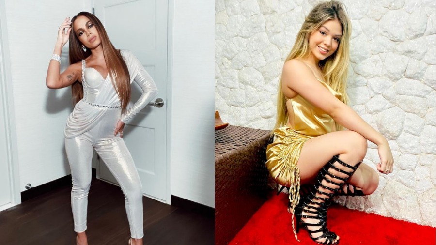 Anitta diz que topa gerenciar carreira de Melody Quando tiver 17 anos