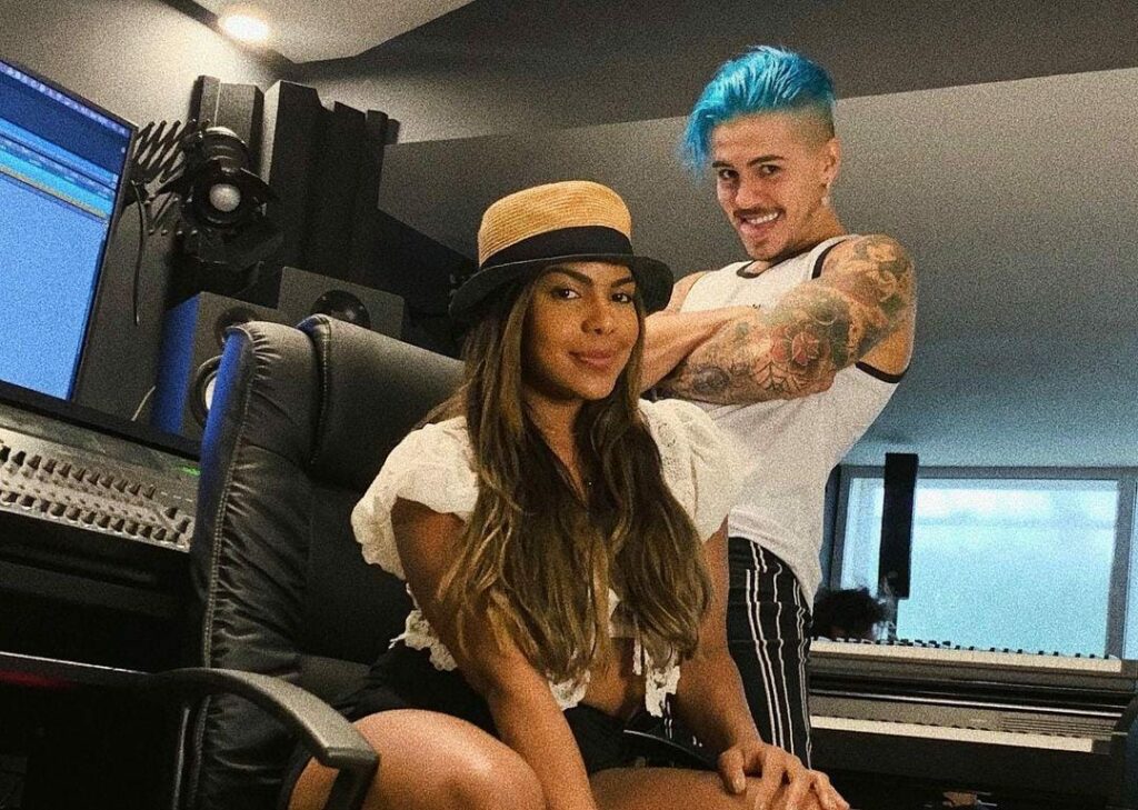 Apos fim de A Fazenda Tays Reis e Biel decidem fazer primeira parceria musical do casal
