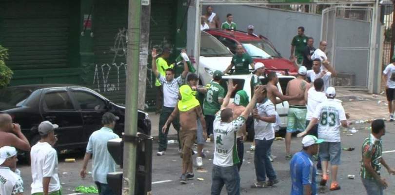 Briga entre torcedores do Palmeiras e Corinthians deixa um morto e outro ferido