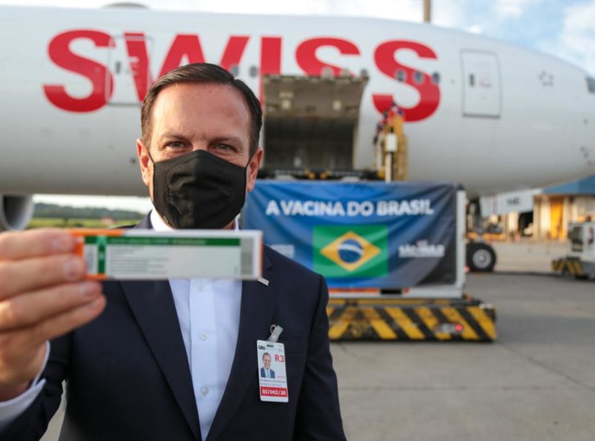 Butantan envia pedido de uso emergencial da CoronaVac a Anvisa diz governo de Sao Paulo