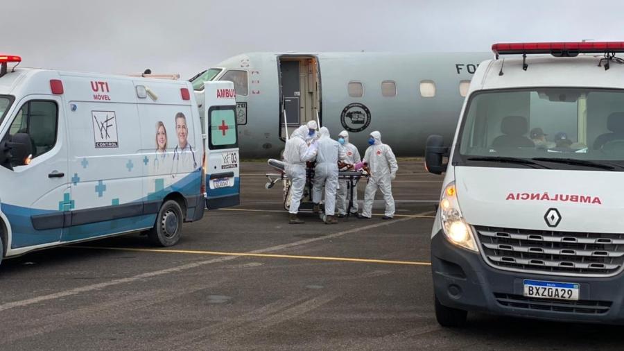 FAB inicia transferencia de primeiros pacientes com covid 19 de Manaus para outros estados
