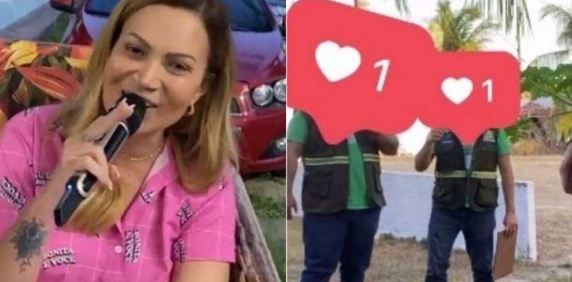 Fiscais interrompem ensaio de Solange Almeida em sitio apos falsa denuncia de aglomeracao veja video