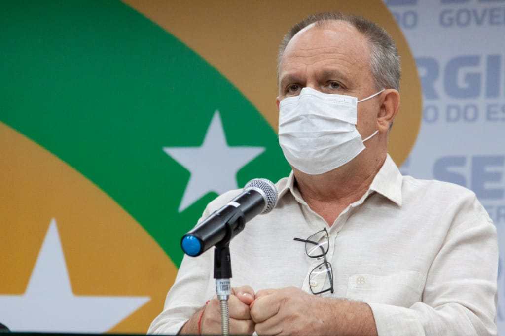 Governo federal vai disponibilizar somente 48 mil doses de vacina contra covid 19 para Sergipe diz Belivaldo