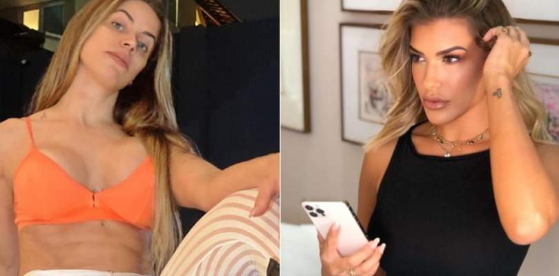 Lorena Allveis ex de Tierry estrela clipe de musica feita para Lorena Improta