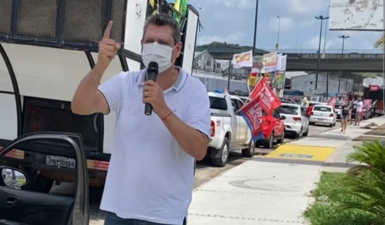 Politicos sergipanos participam de protesto contra presidente Bolsonaro em Aracaju 2