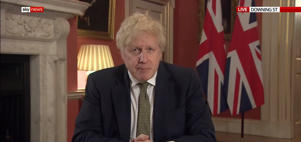 Primeiro ministro britanico estuda medidas para barrar variante brasileira do coronavirus