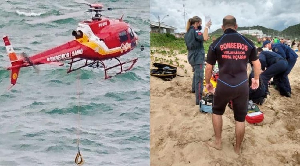 Professora cai de pedra enquanto tirava fotos e morre afogada em Santa Catarina