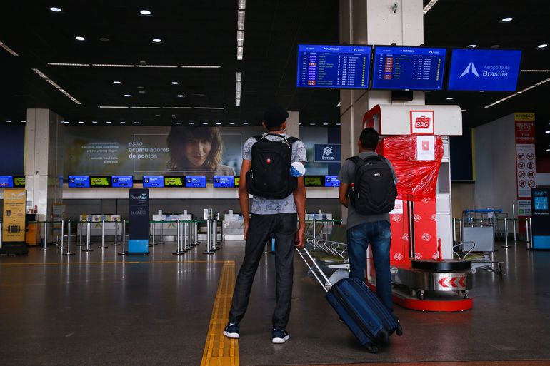 Setor aereo registra queda de 52 em passageiros de voos nacionais em 2020