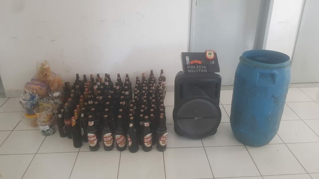 Trio suspeito de furtar cervejas doces e refrigerantes e preso em Brejo Grande