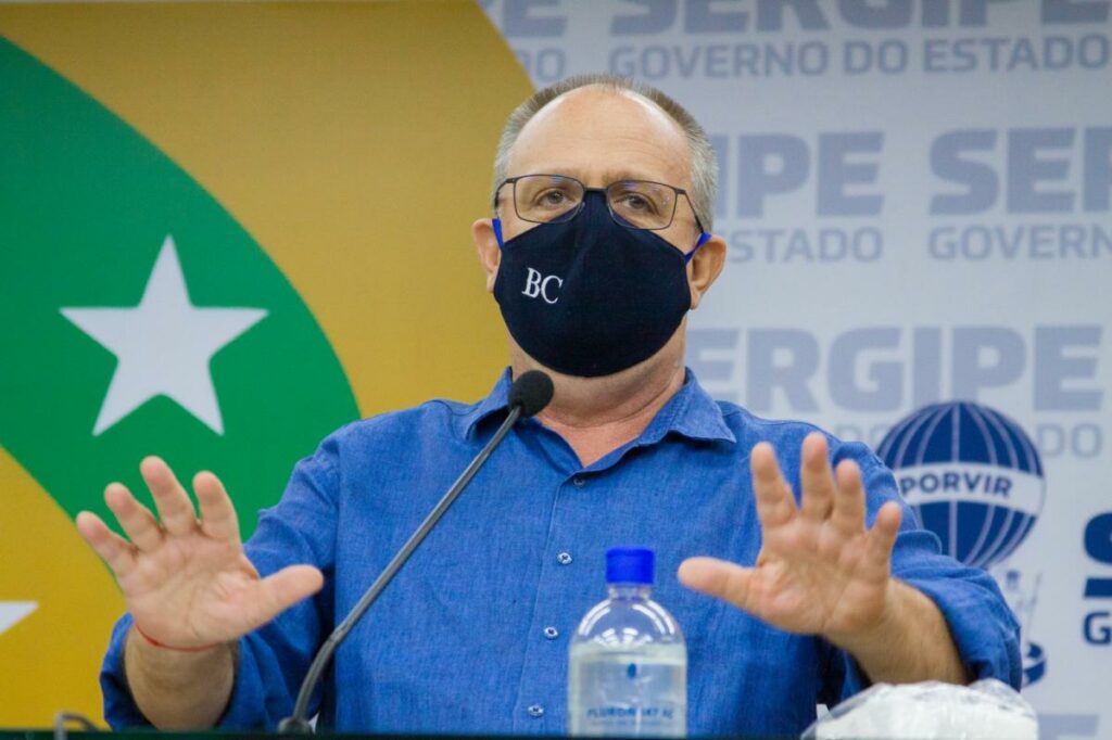 ‘O plano de vacinacao da covid 19 para Sergipe esta pronto mas depende da quantidade de vacinas a receber afirma Belivaldo