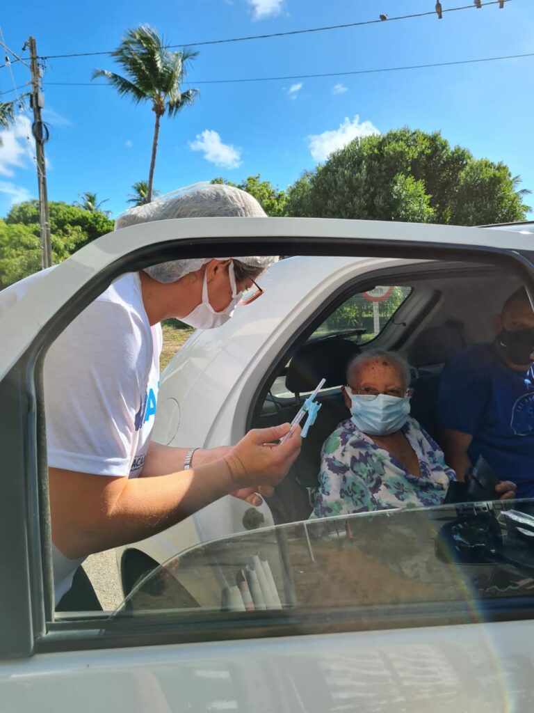 Aracaju ja vacinou mais de 60 dos idosos com mais de 90 anos diz secretaria