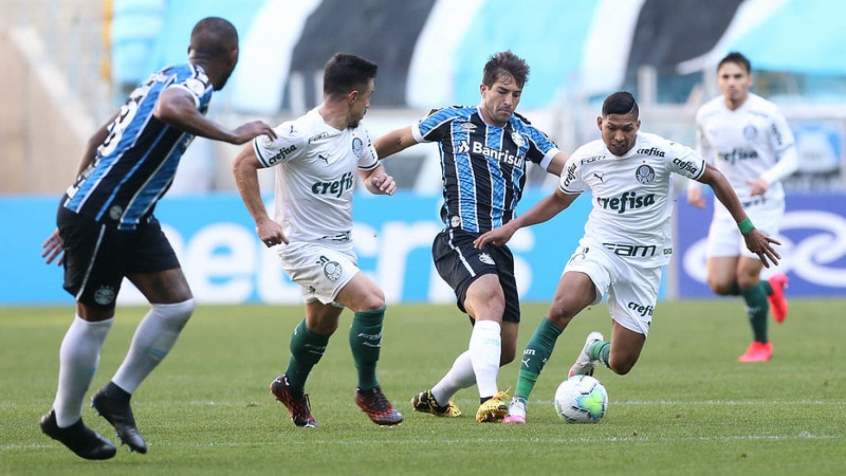 CBF altera horario de partida de ida da final da Copa do Brasil entre Gremio e Palmeiras