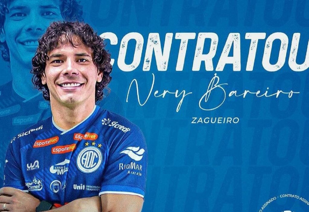 Confianca anuncia contratacao do Zagueiro Nery Bareiro
