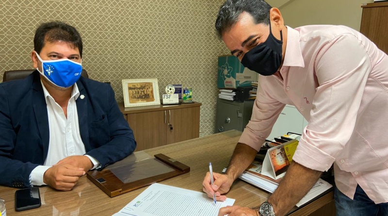 FSF e CBF firmam contrato para construcao de Centro de Treinamento para base e futebol feminino