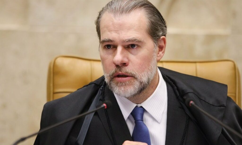 Inquerito das fake news Dias Toffoli revela recurso estrangeiro em atos anti STF