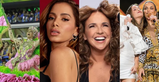 Ivete Sangalo Claudia Leite e Anitta apresentam lives neste Carvanal confira agenda