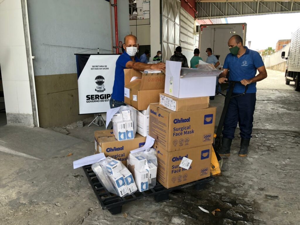 Municipios sergipanos recebem novos lotes das vacinas contra covid 19 nesta segunda feira 1o