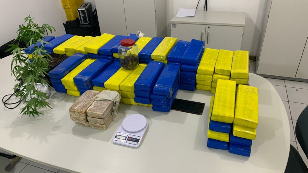 Operacao da Policia Civil apreende 150kg de maconha em Sao Cristovao e prende suspeito