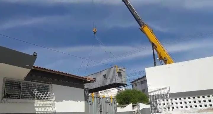 Prefeitura instala contêineres no Hospital Fernando Franco para suprir demanda da covid-19 1 Prefeitura instala conteineres no Hospital Fernando Franco para suprir demanda da covid 19