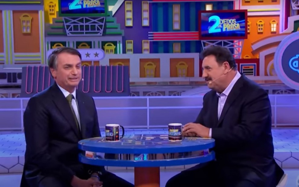 Ratinho defende Bolsonaro e xinga opositores Cambada de vagabundo