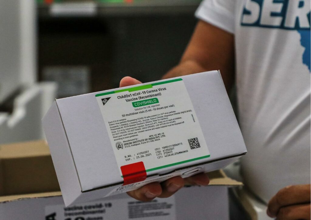 Sergipe recebe mais de 16 mil doses da vacina de Oxford contra covid 19 nesta quarta 24