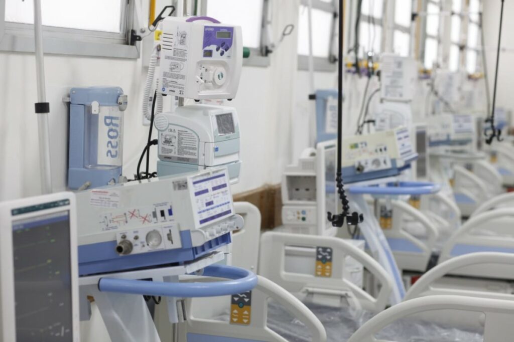 Sobe para quatro numeros de hospitais com 100 de leitos UTI covid 19 ocupados em Sergipe