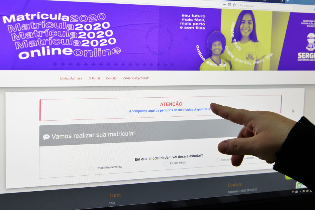 Socorro inicia processo de matricula online para ano letivo de 2021