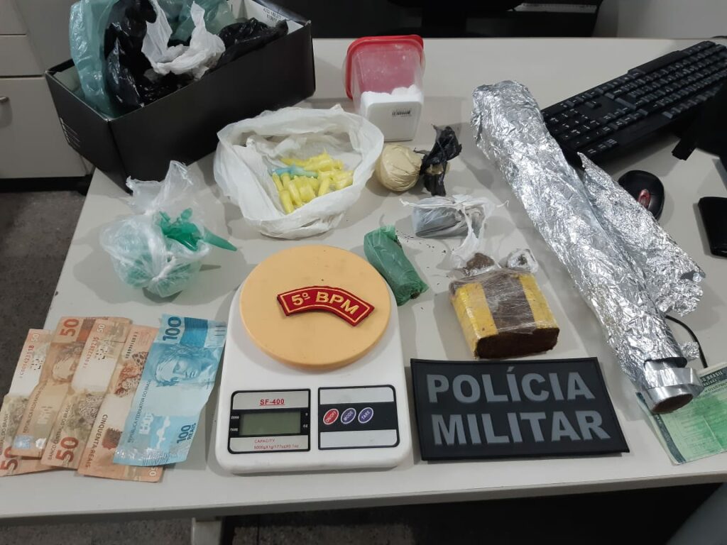 Suspeito de comandar trafico de drogas em Socorro e preso