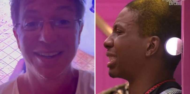 Vaza audio de Boninho no BBB21 falando para Projota que Lucas tem problema com bebida assista