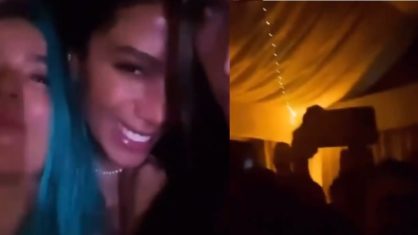 Anitta e flagrada sem mascara em festa com aglomeracao nos EUA
