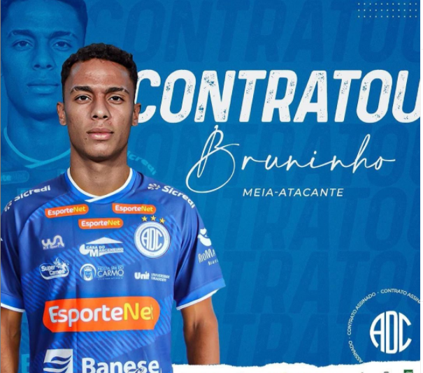Confianca anuncia novo jogador vindo do Atletico Mineiro