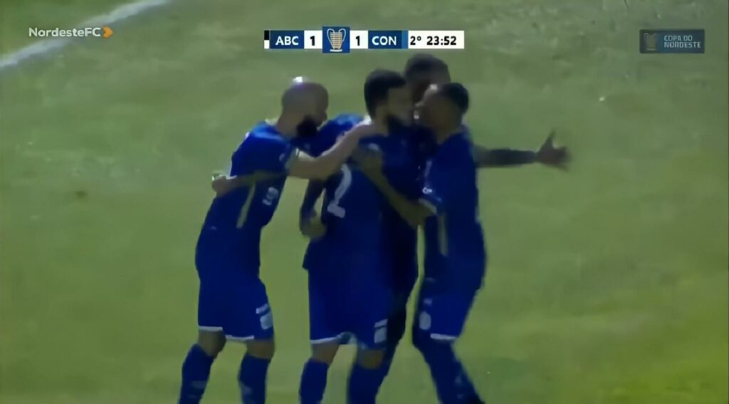 Confianca segue sem vitorias e empata no 1 a 1 com ABC no Frasqueirao