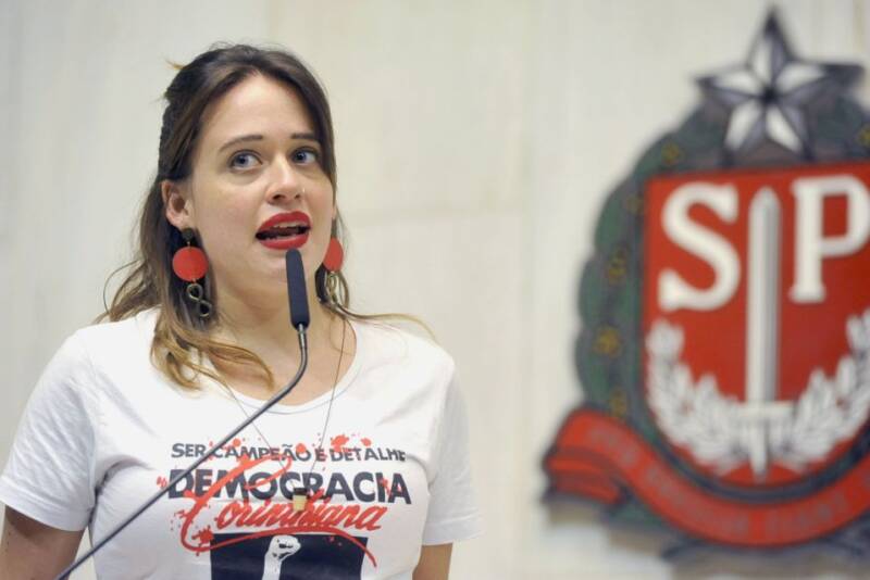 Deputada Isa Penna denuncia articulacao para salvar mandato de Fernando Cury