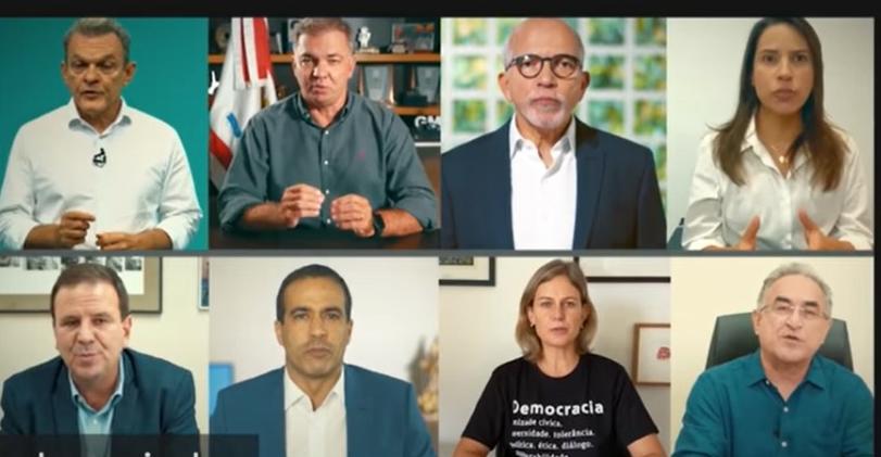 Em video Edvaldo Nogueira e outros sete prefeitos pedem apoio internacional na luta contra a covid 19 veja
