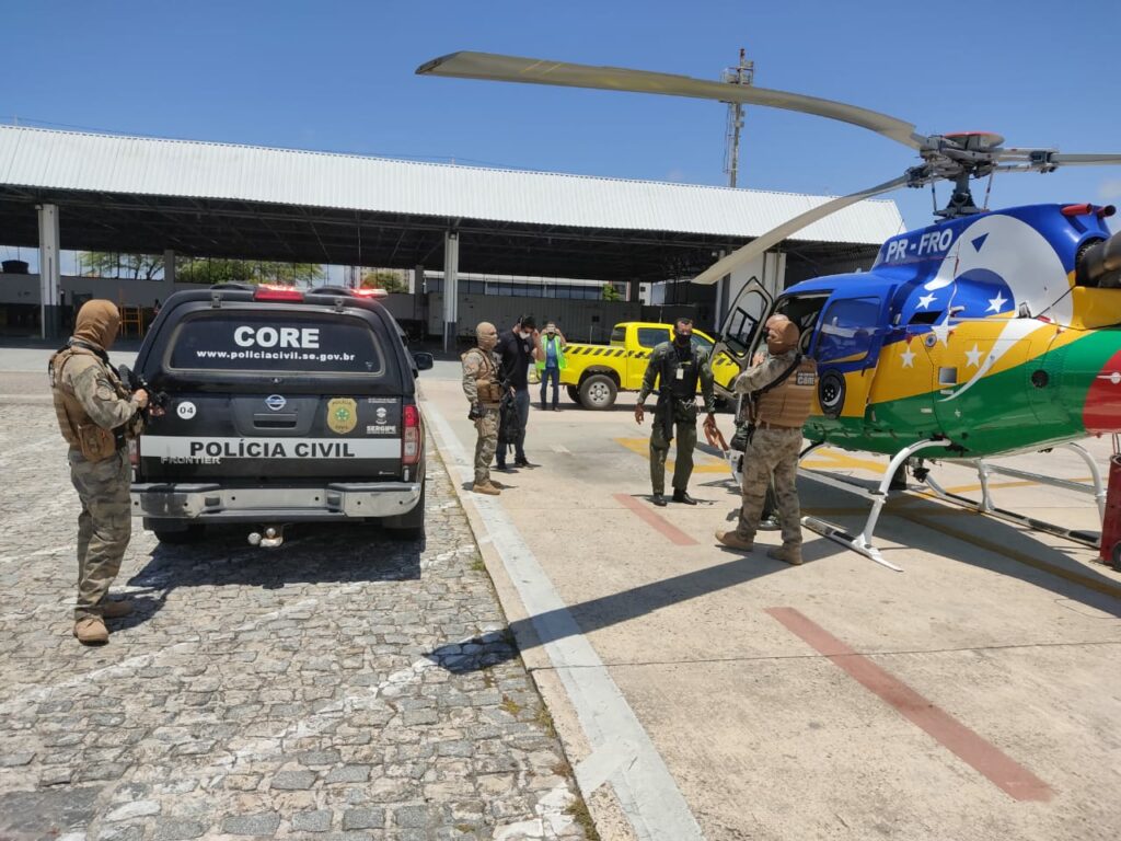 Homem tido como um dos principais assaltantes de banco do pais e preso em Aracaju