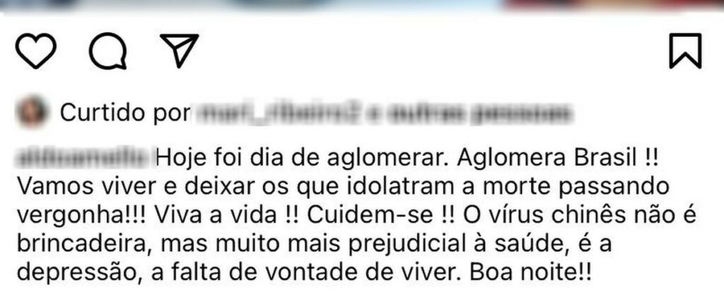 Juiz de Sergipe e investigado por postagens incentivando aglomeracoes em meio a alta de casos