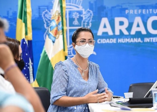 Pela segunda vez vice prefeita Katarina Feitoza testa positivo para covid 19