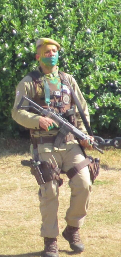 Policial militar que ‘surtou e dispara tiros para cima e morto na Bahia