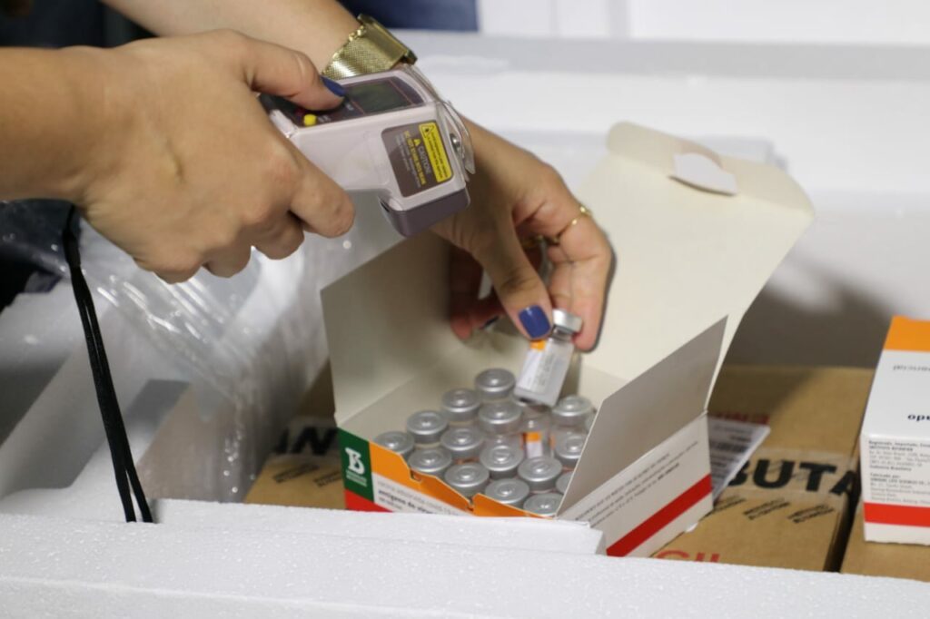 Sergipe recebe mais 41 mil doses da Coronavac nesta quarta feira 17